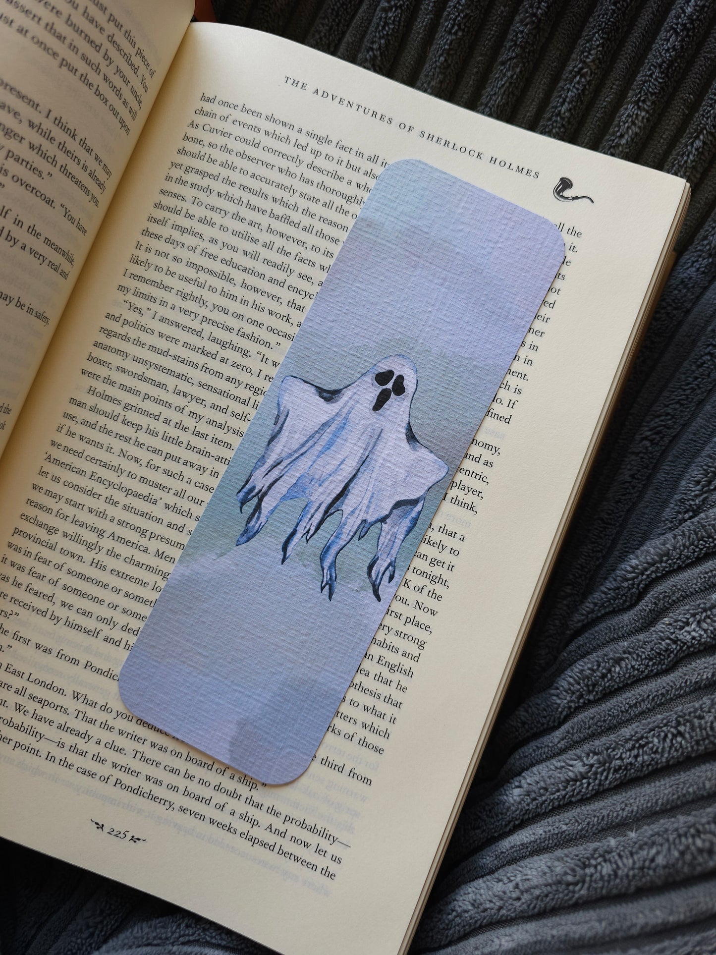 Painted Ghost Bookmark