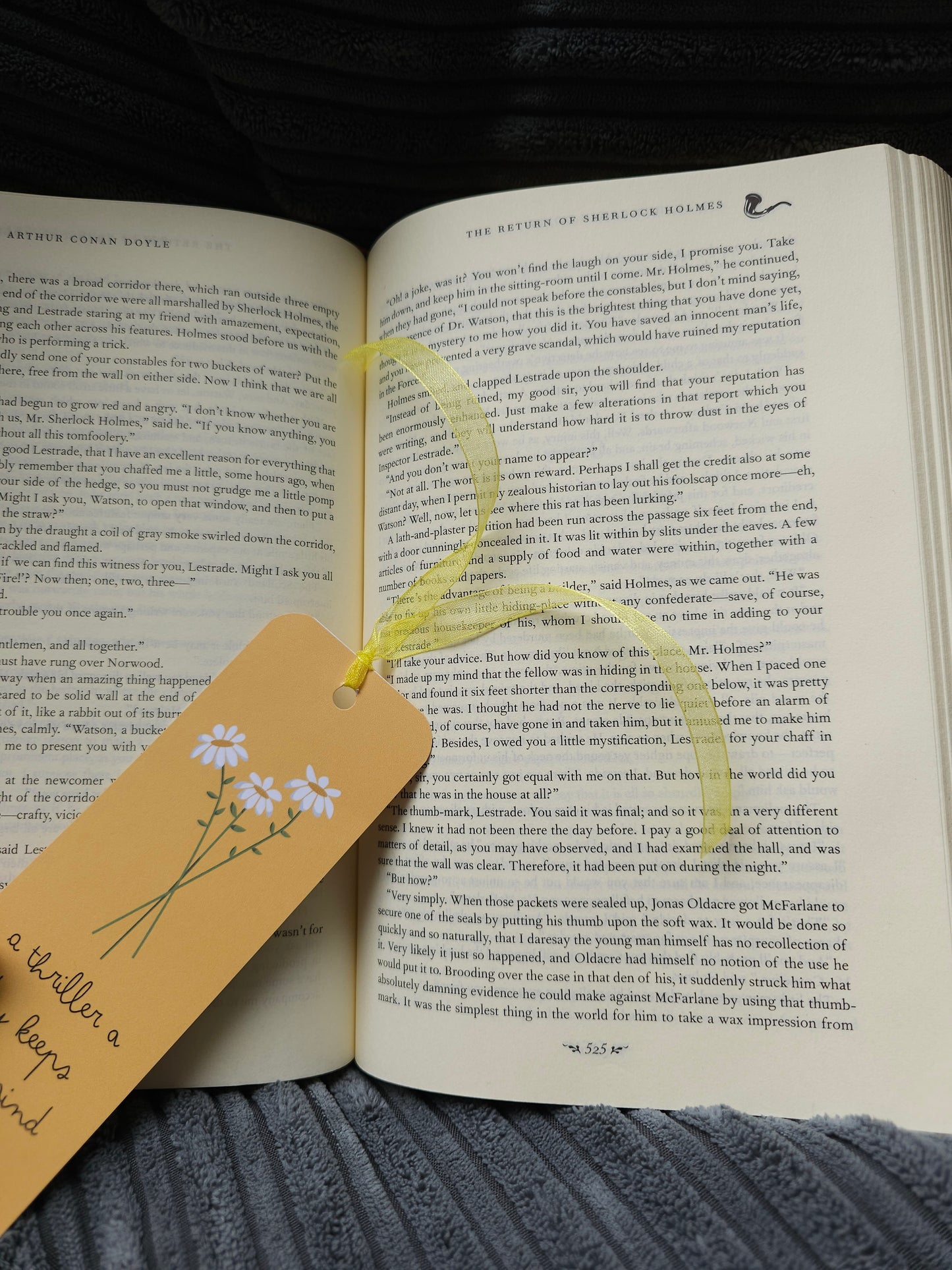 A Thriller a Day Keeps Your Mind Happy Bookmark