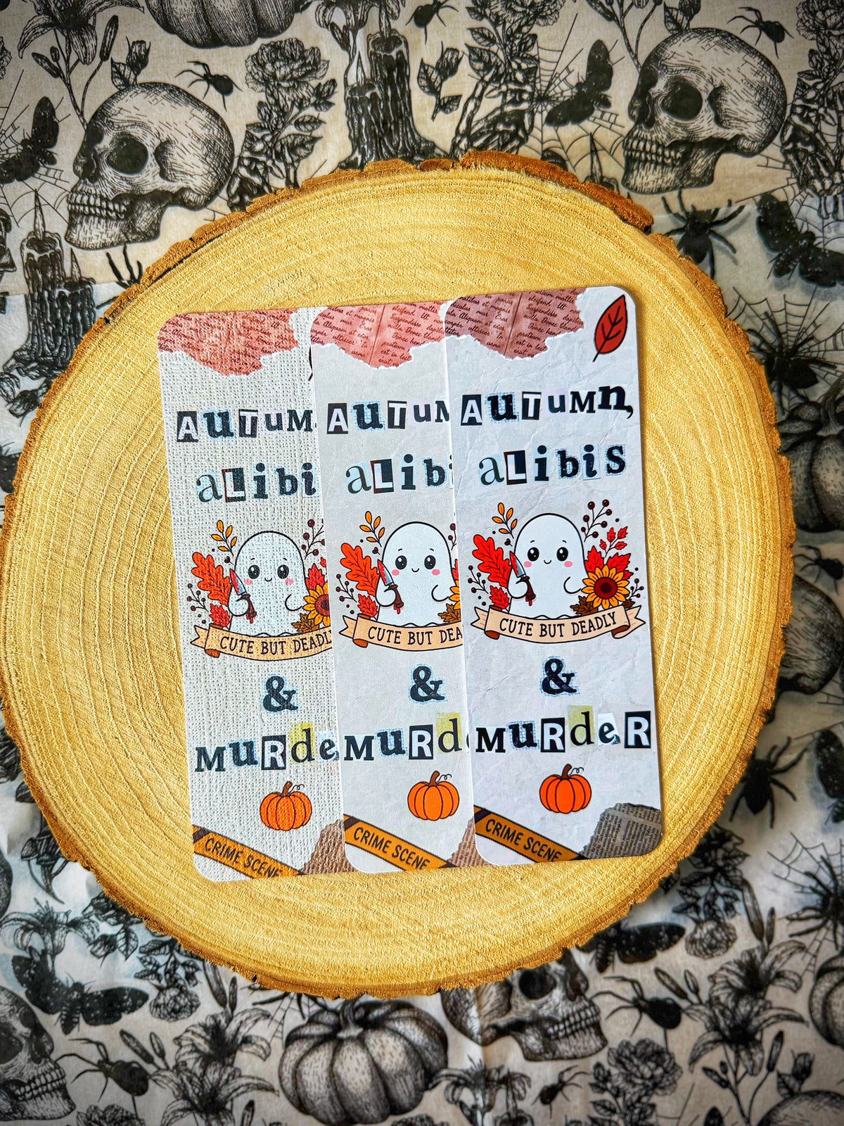 Autumn Alibis & Murder Bookmark