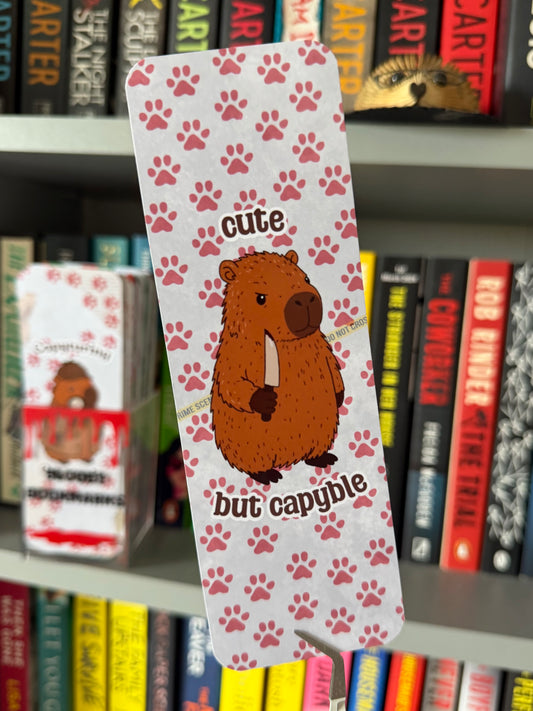 Cute But Capyble Bookmark