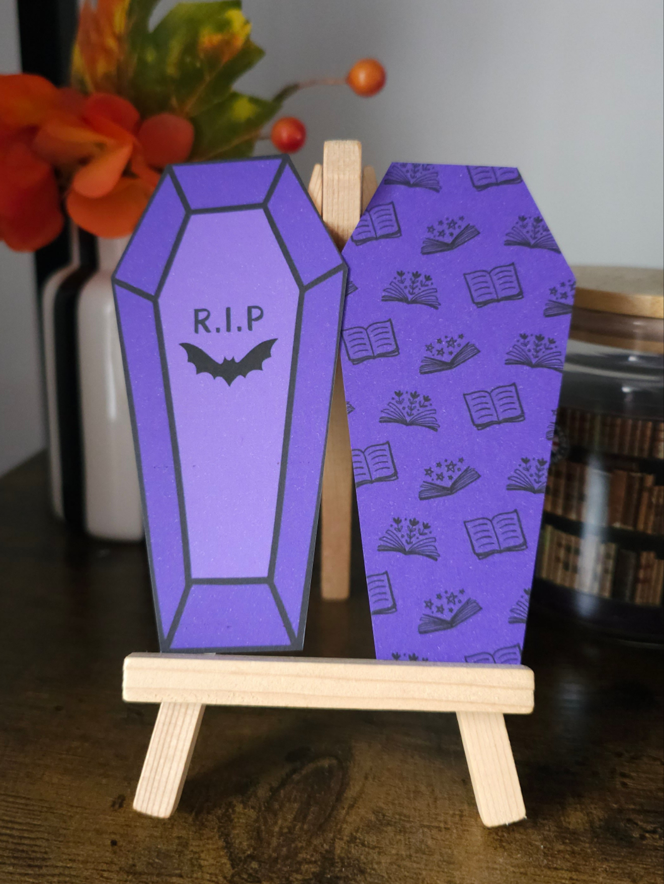 R.I.P Mini Coffin Bookmark
