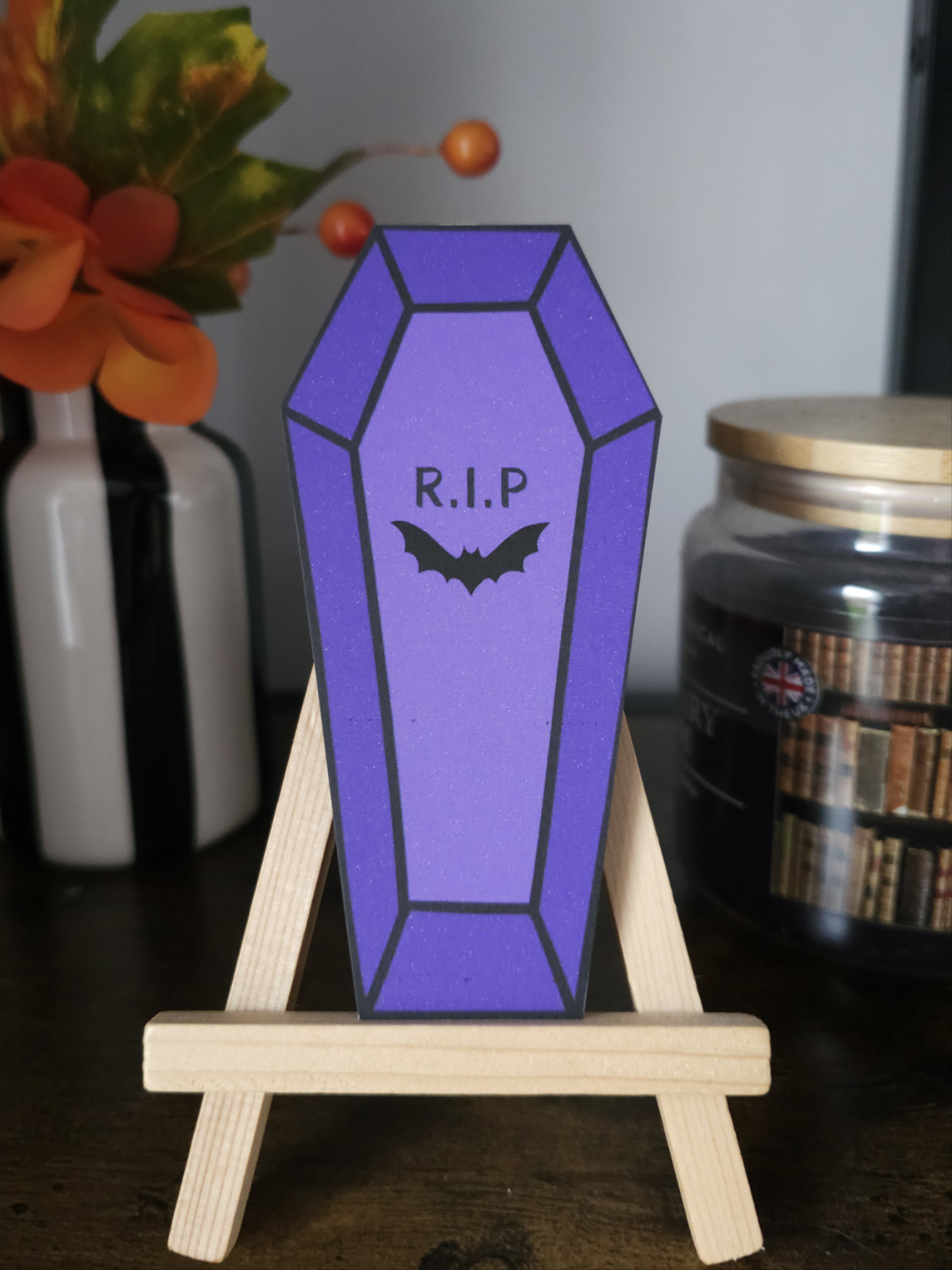R.I.P Mini Coffin Bookmark