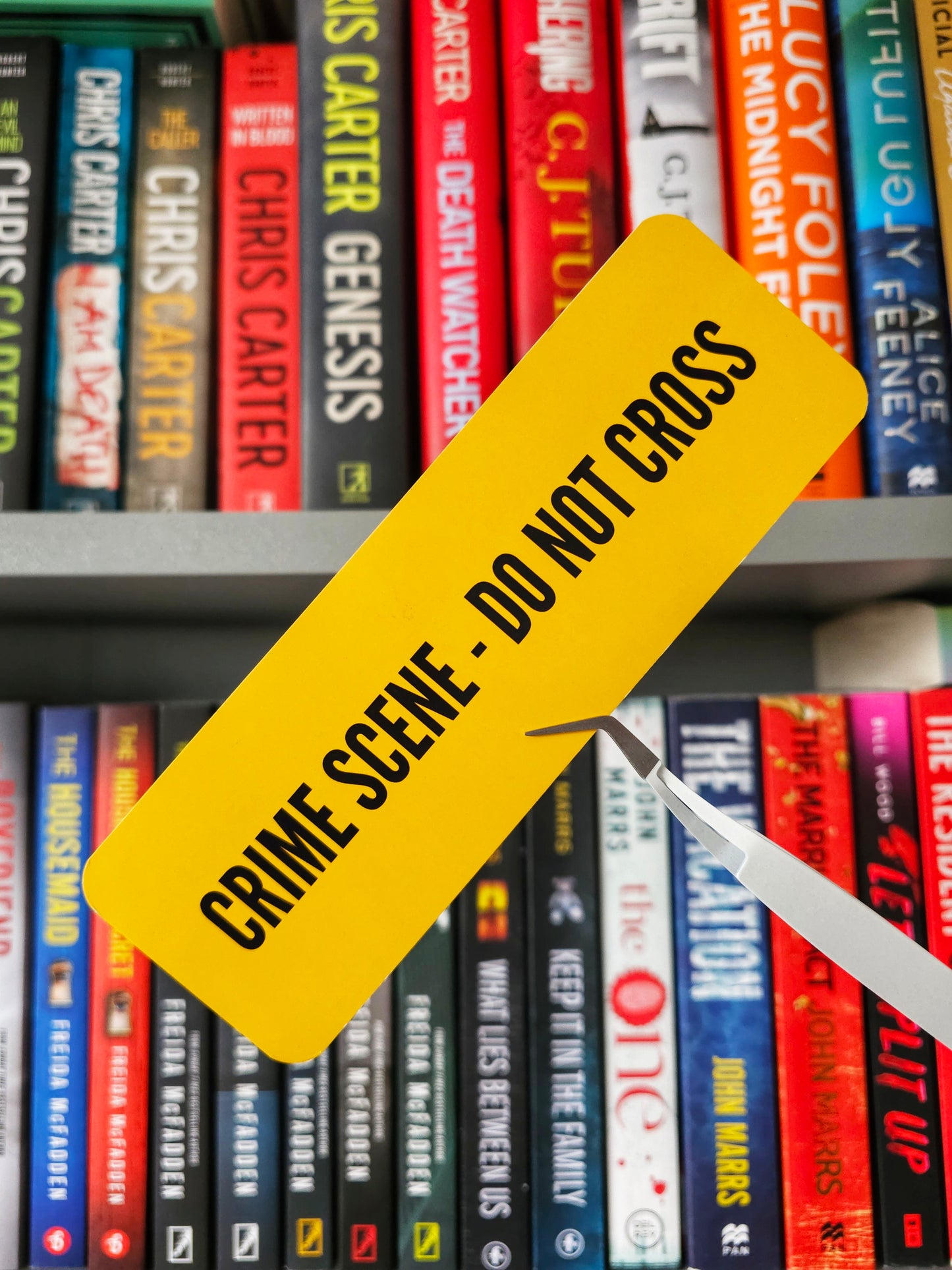 Crime Scene Tape Bookmark