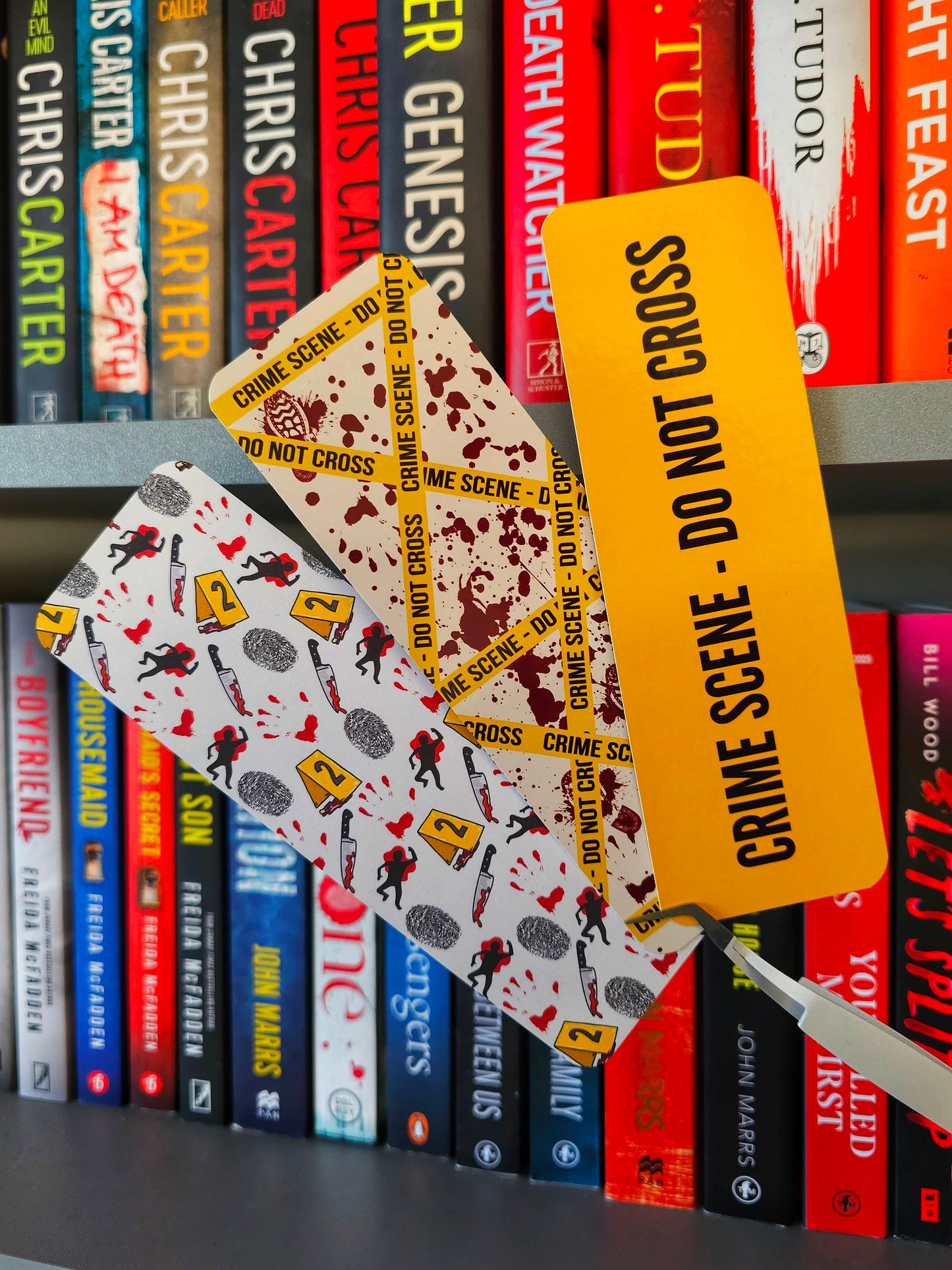 The Crime Scene Bookmark Bundle