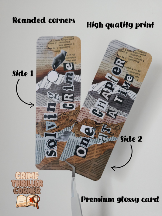 Solving Crime, One Chapter At A Time Bookmark