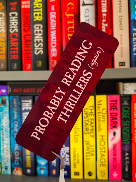 Probably Reading Again Genre Bookmarks