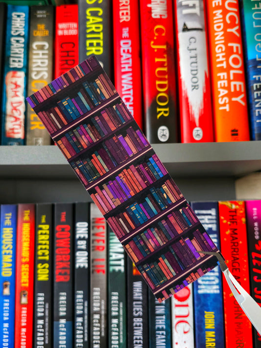 Magical Bookshelf Holographic Bookmark