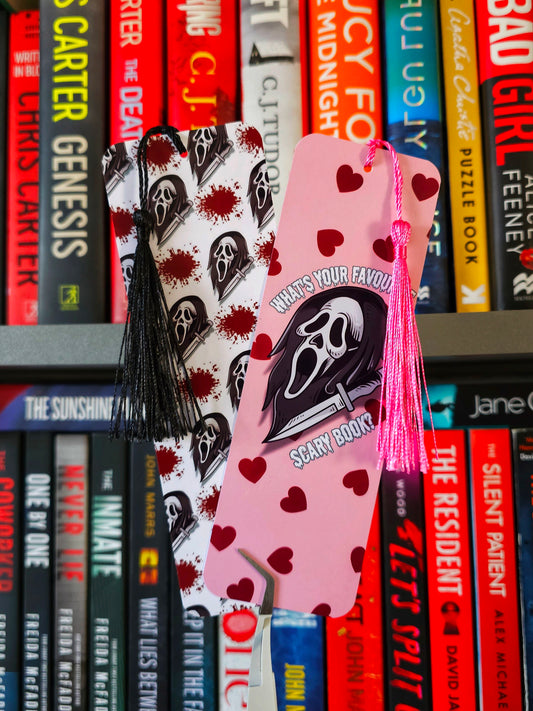 The Ghostface Bookmark Duo