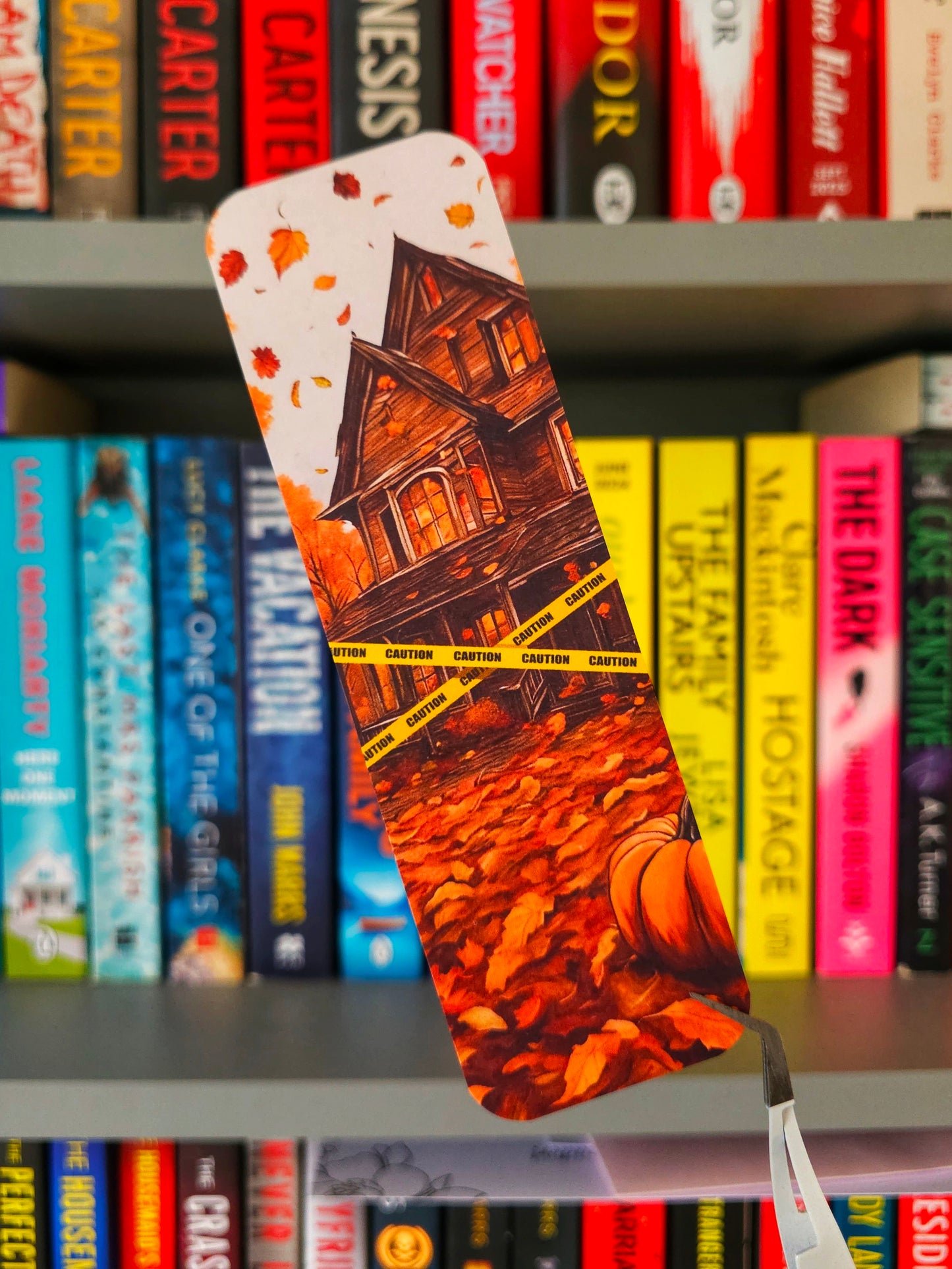 The Haunted House Autumn Bookmark