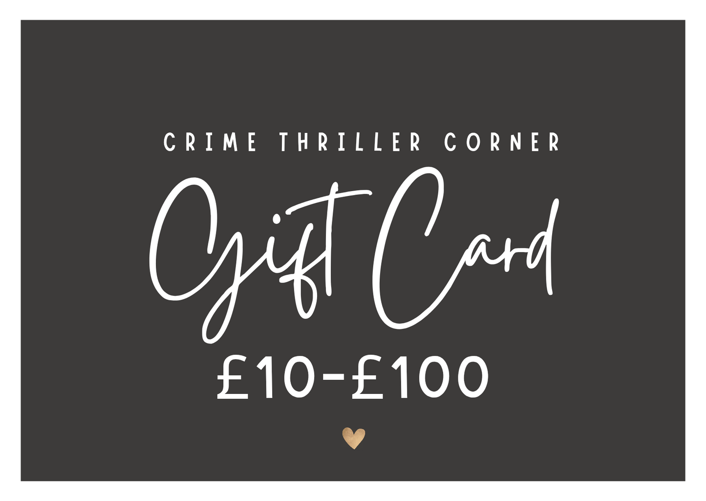Crime Thriller Corner Gift Card
