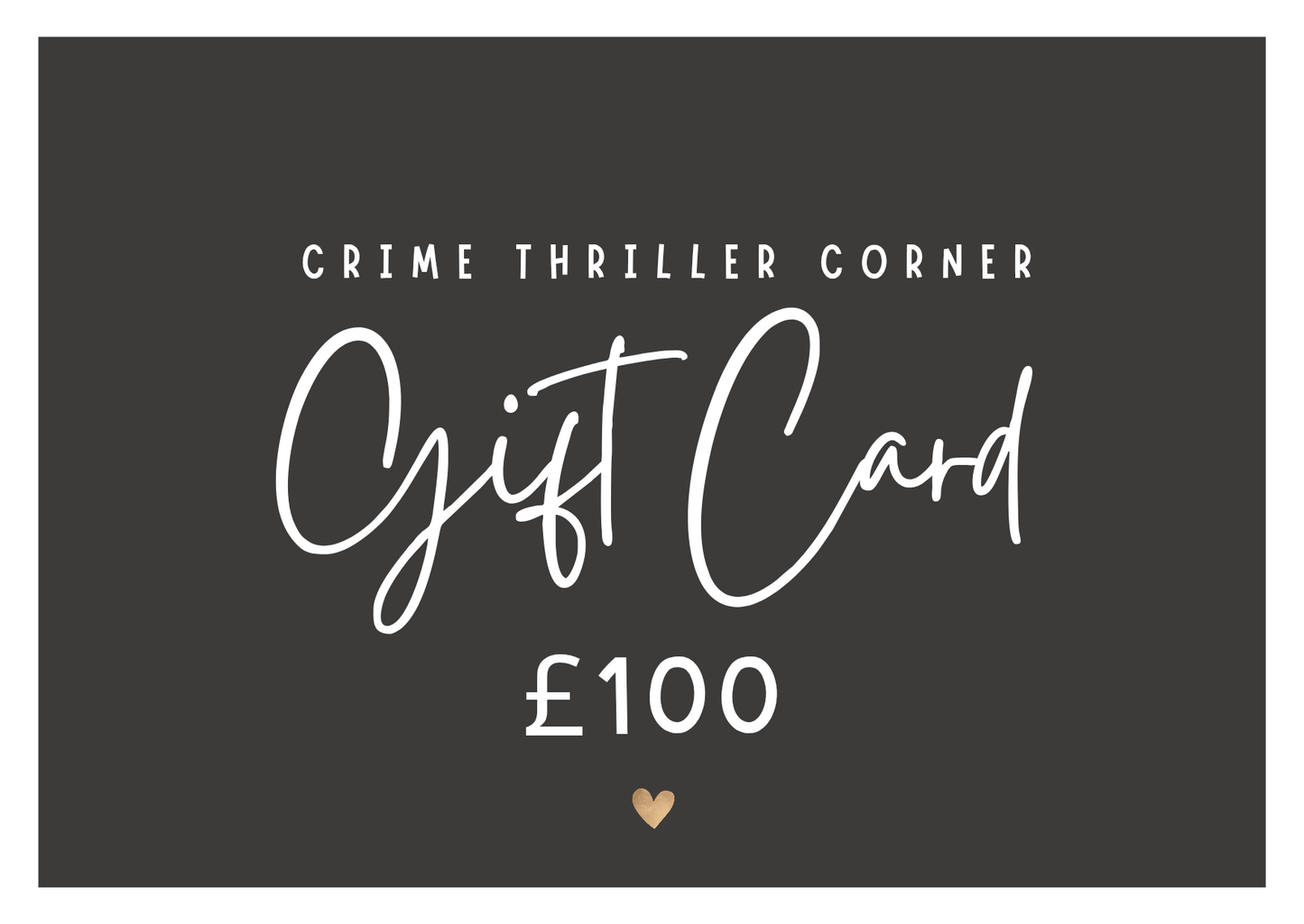 Crime Thriller Corner Gift Card