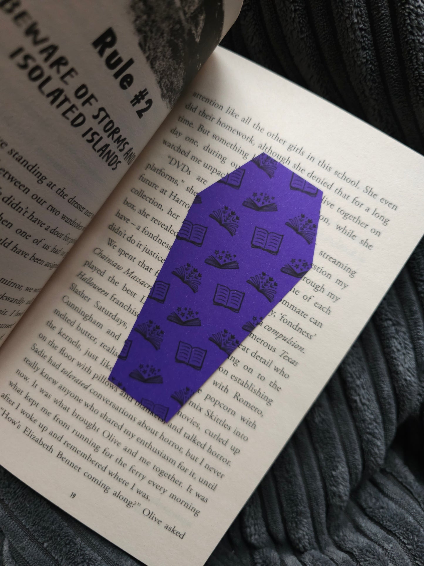 R.I.P Mini Coffin Bookmark