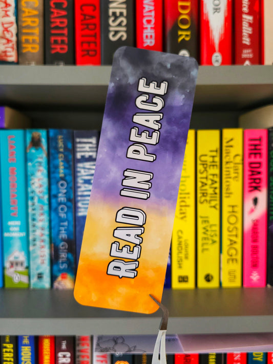 Ghostly Reads Halloween Bookmark