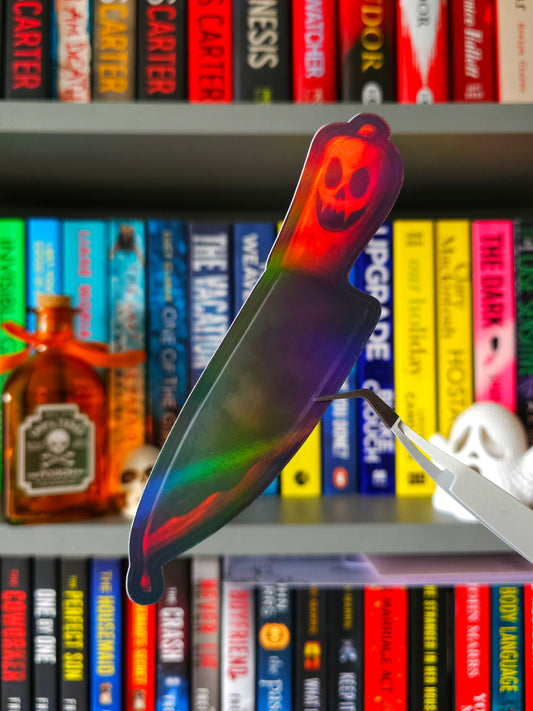 Pumpkin Slice Halloween Bookmark