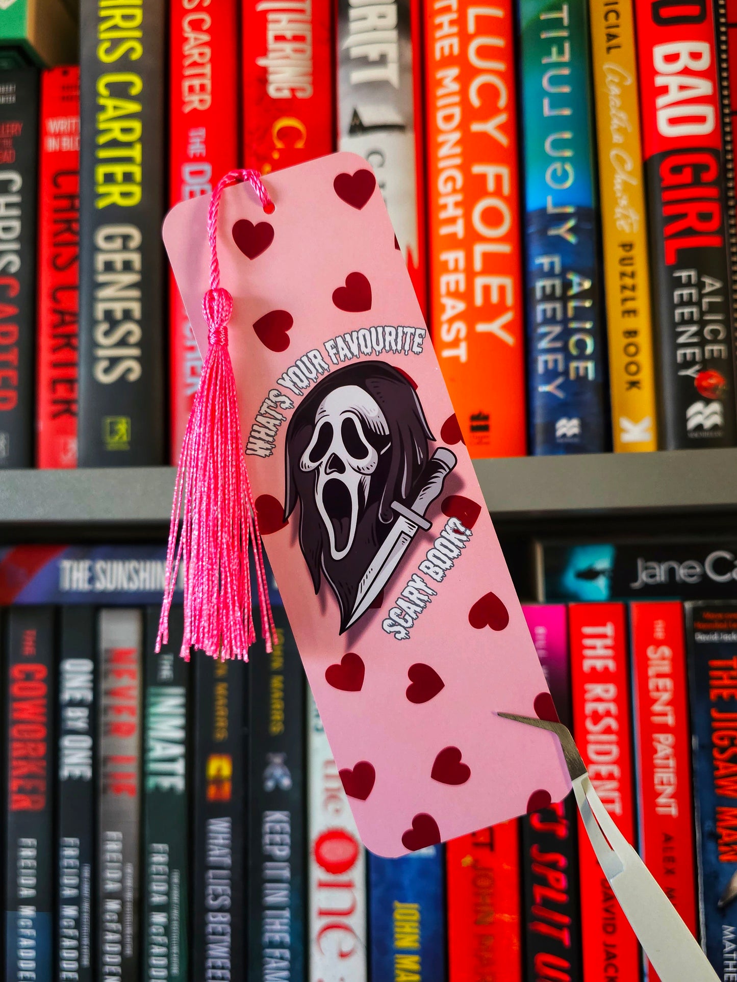 What's your favourite scary book? Ghostface Bookmark