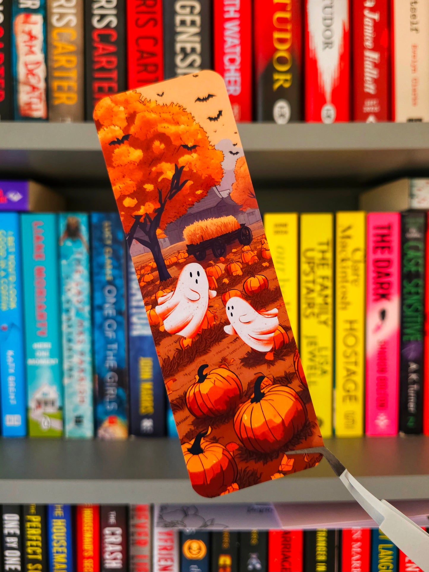 Ghoul Time At The Pumpkin Patch Bookmark