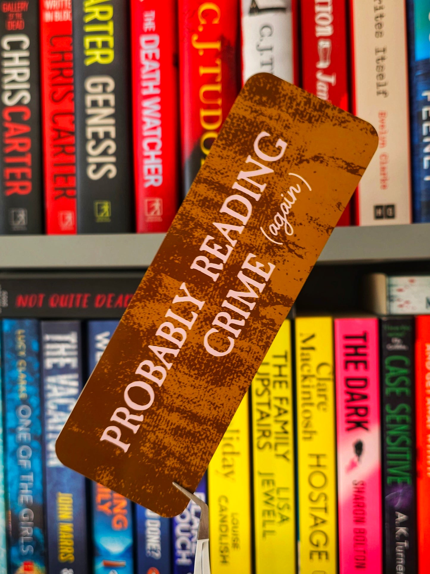 Probably Reading Again Genre Bookmarks