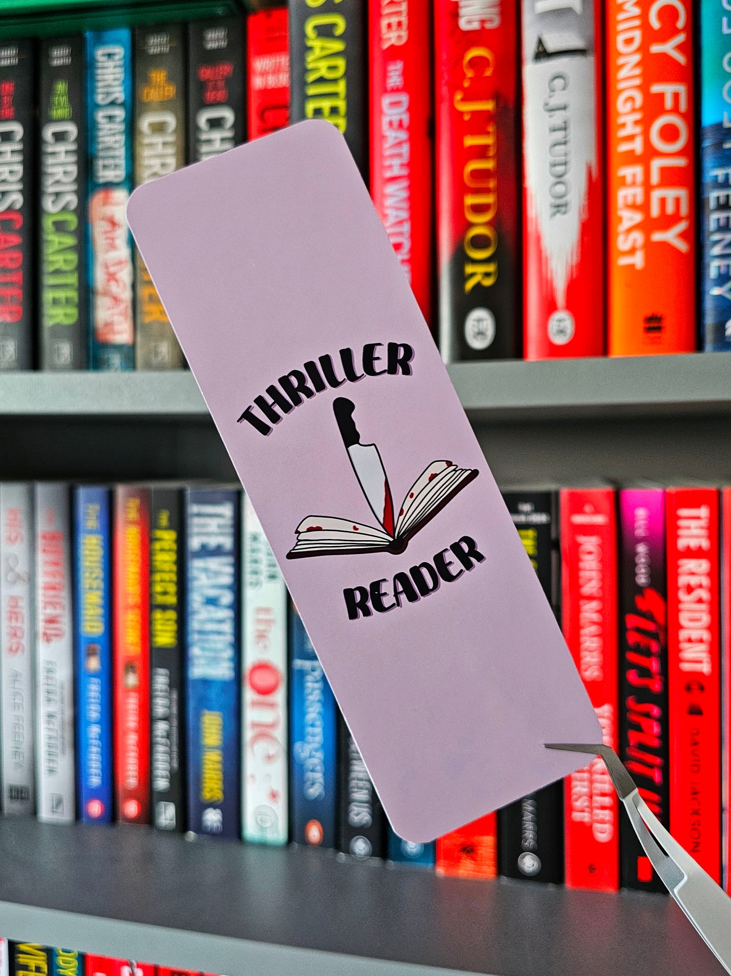 The Thriller Reader Bookmark
