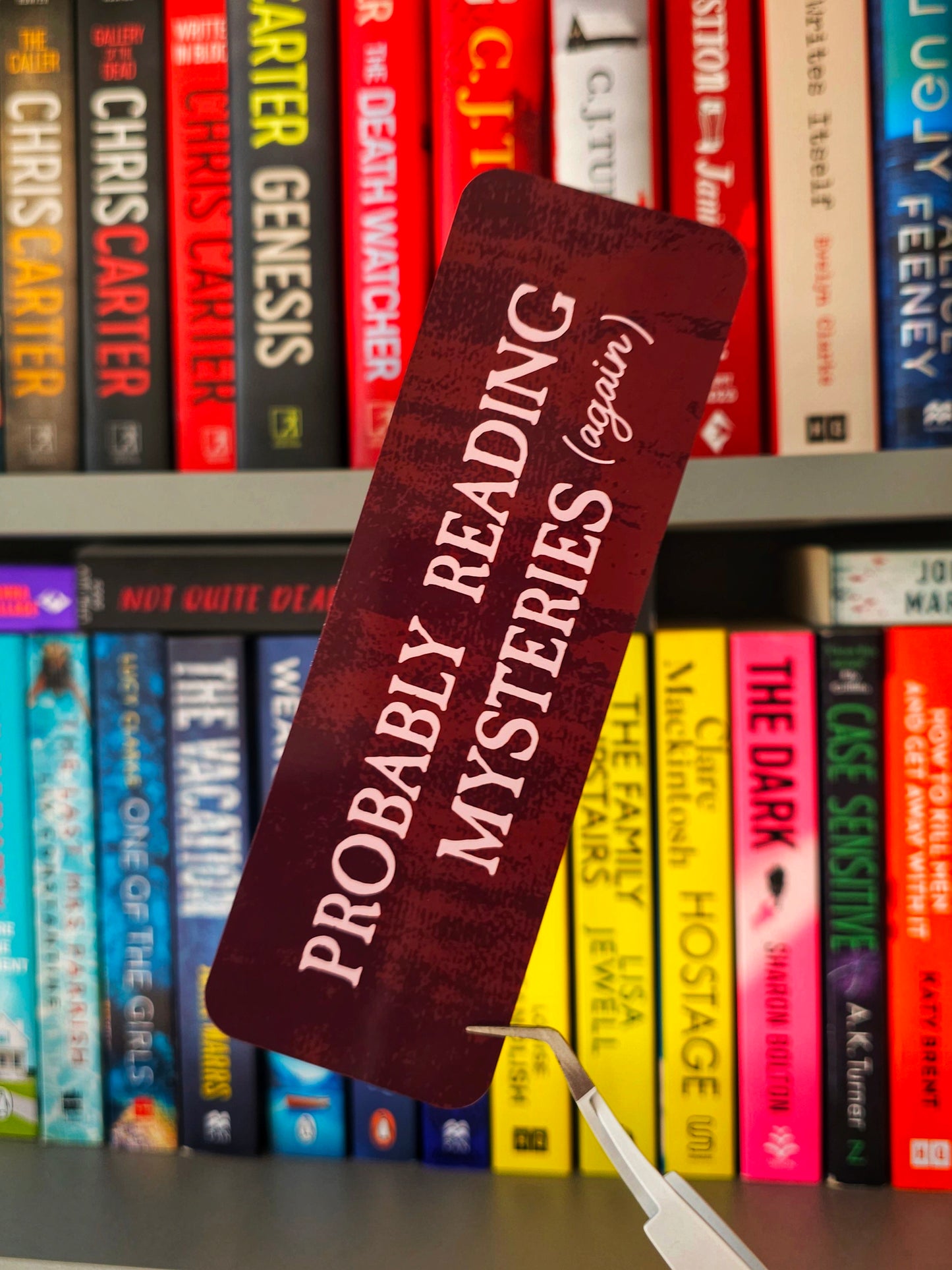 Probably Reading Again Genre Bookmarks