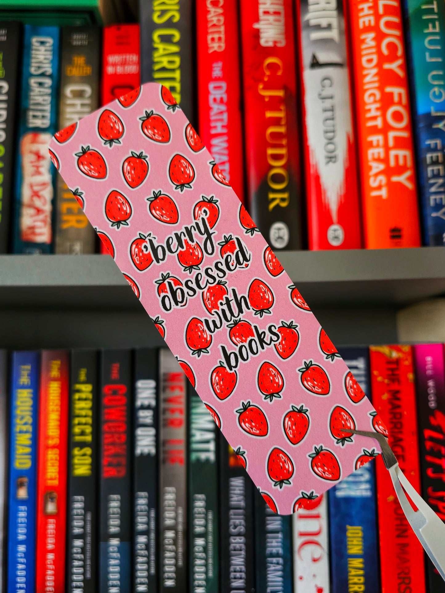 Berry Obsessed With Books Bookmark