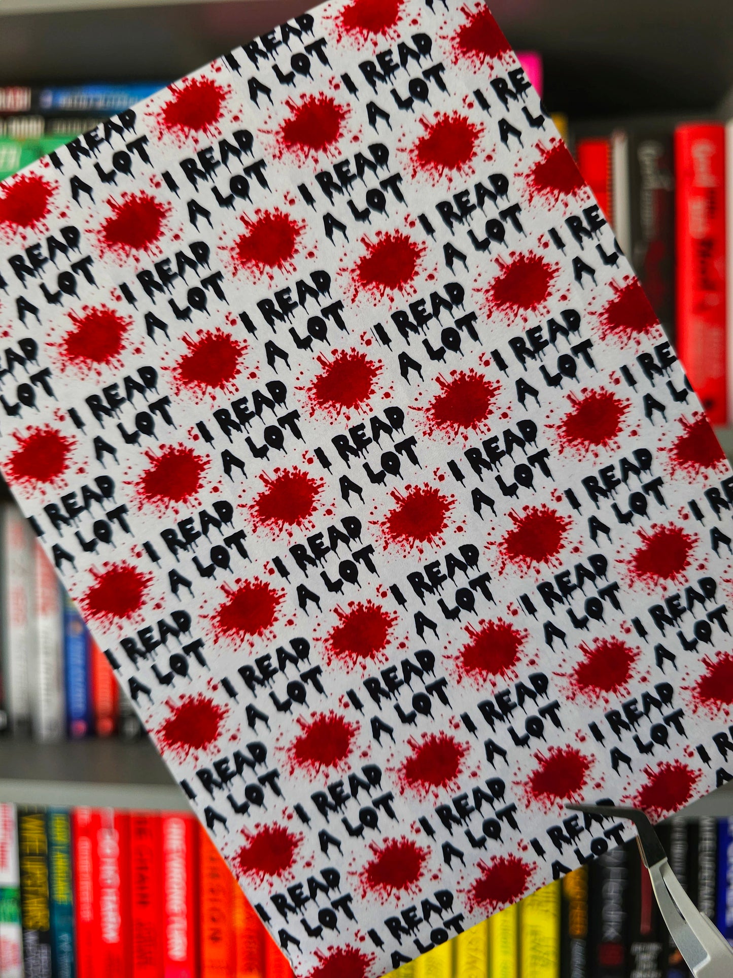 I Read A Lot Chris Carter Kindle Insert