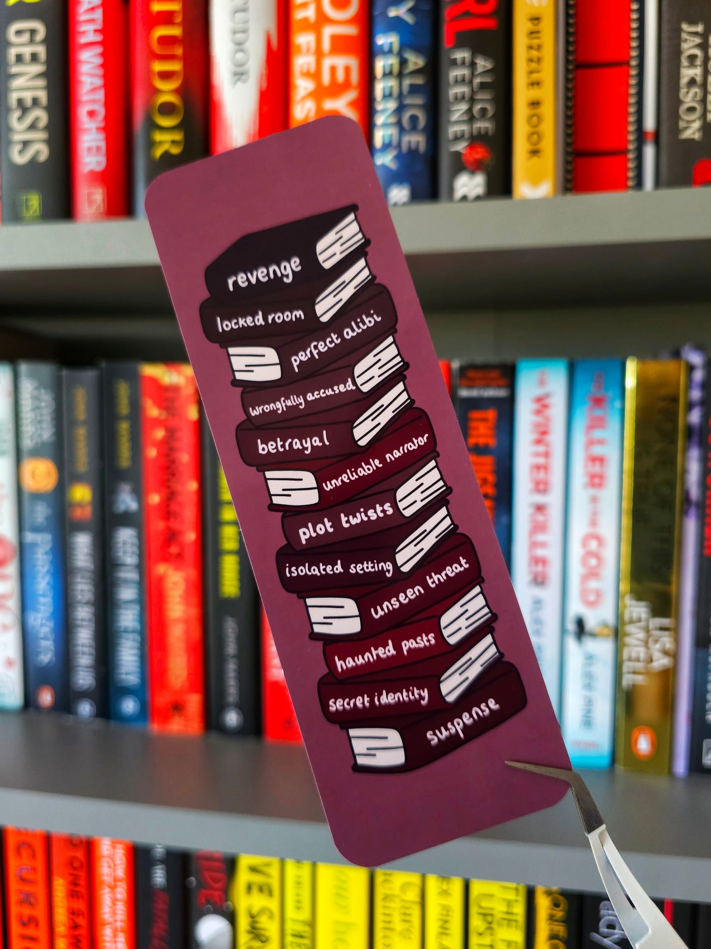 Thriller Book Essentials Glossy Bookmark