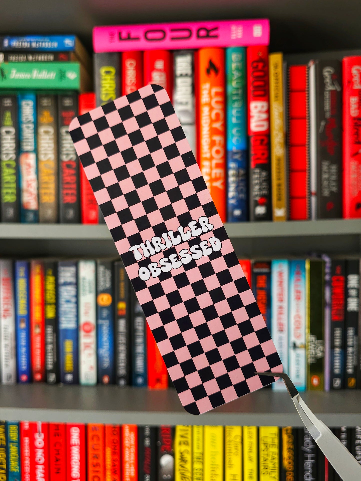 Thriller Obsessed Bookmark