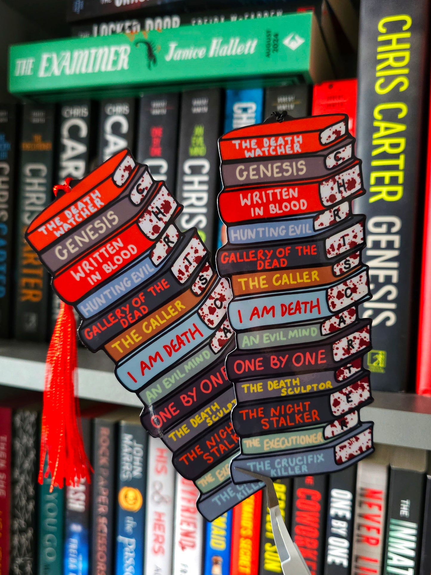 Chris Carter Detective Robert Hunter Series Stack Bookmark