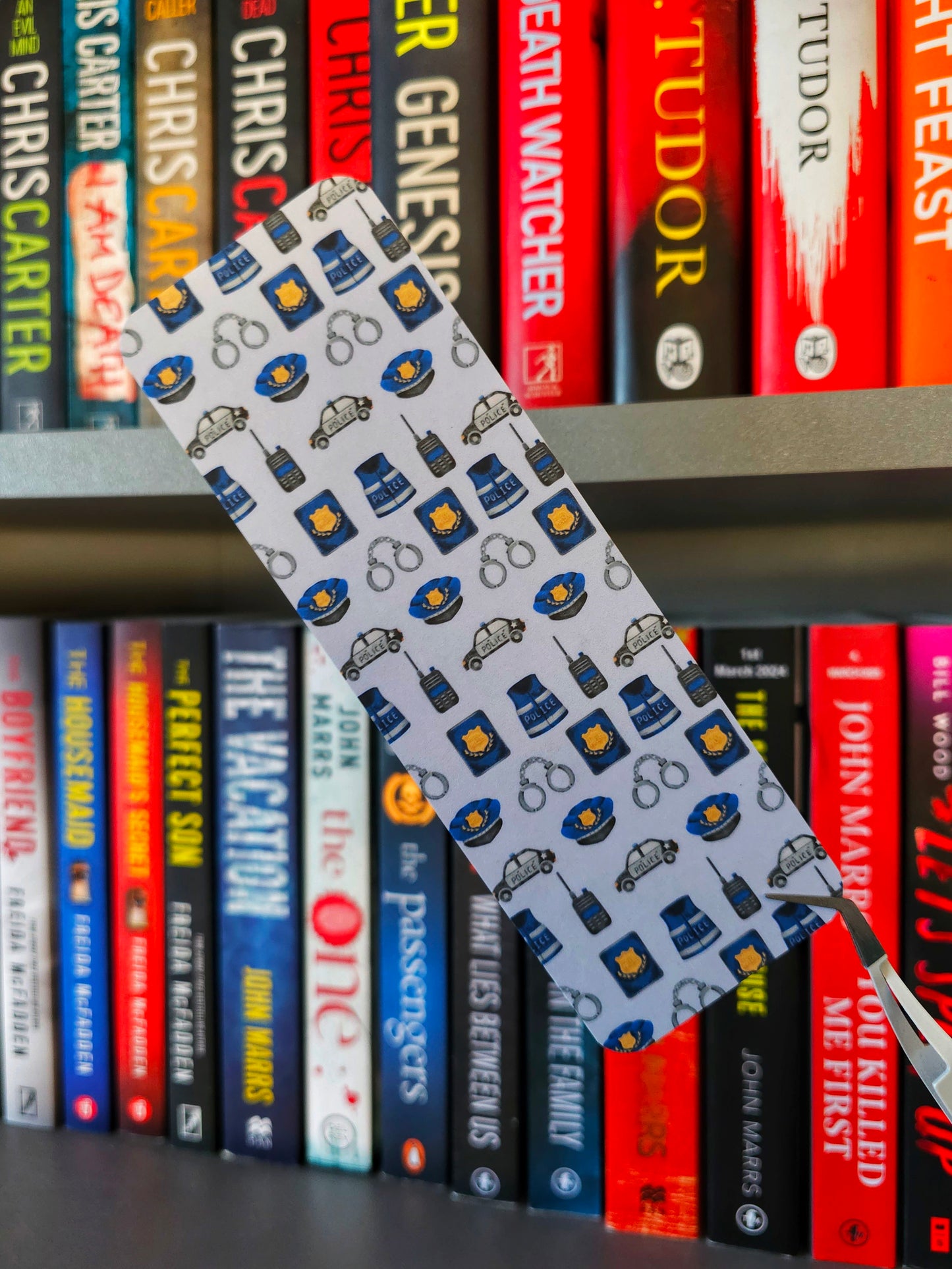 Police Icons Bookmark