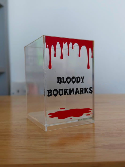Bloody Bookmarks Acrylic Bookmark Holder