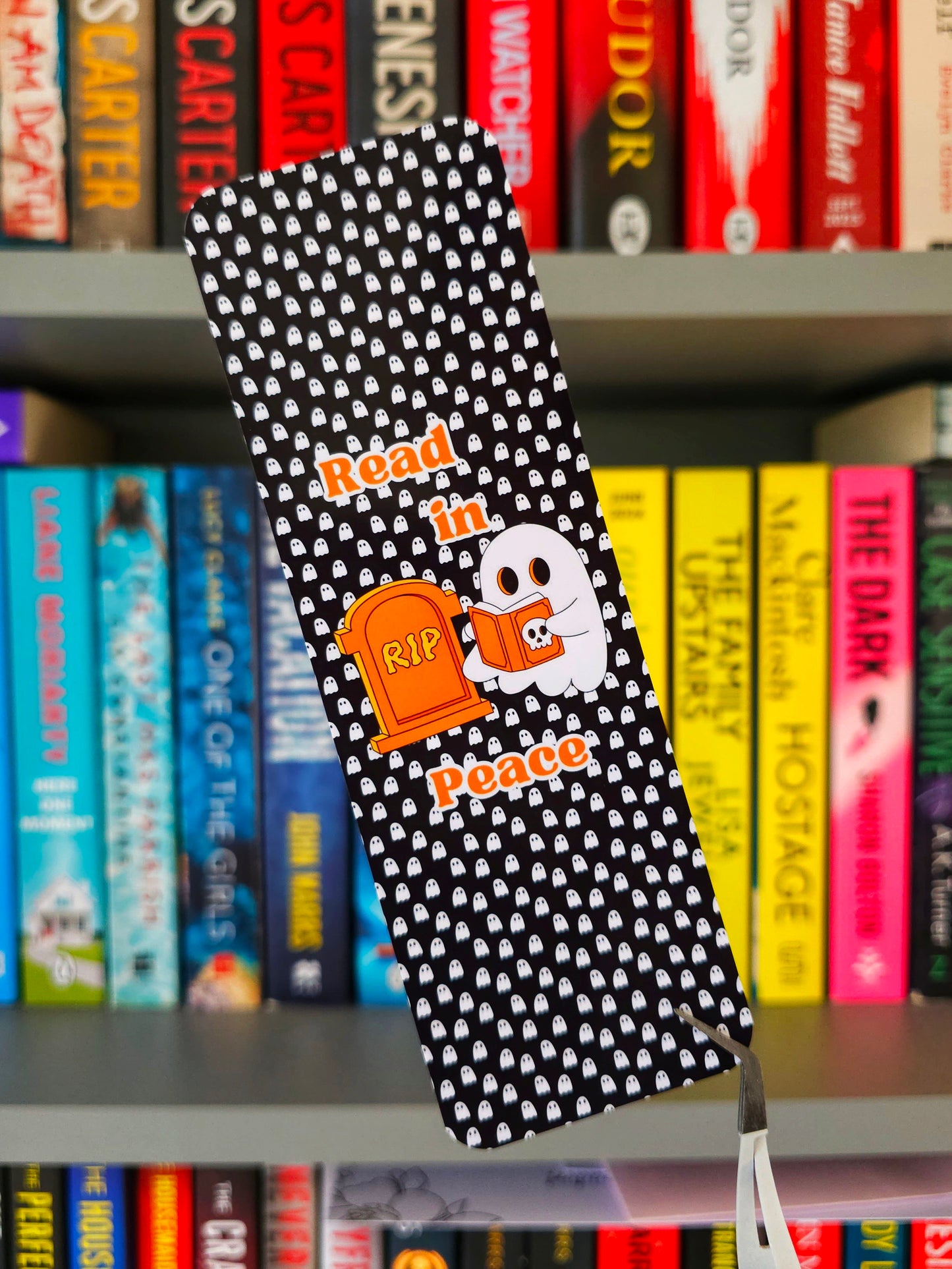 Read In Peace Halloween Bookmark