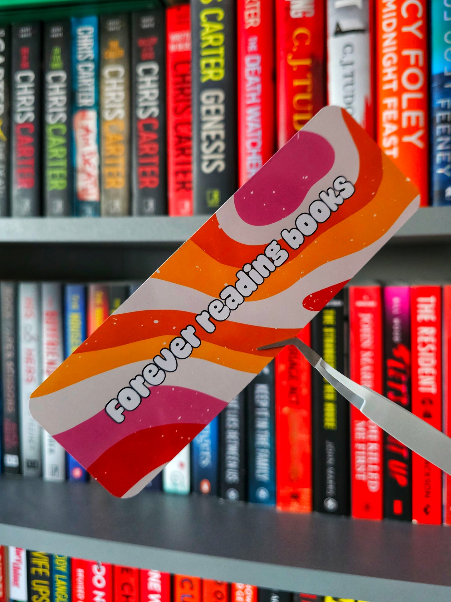 Forever Reading Books Bookmark