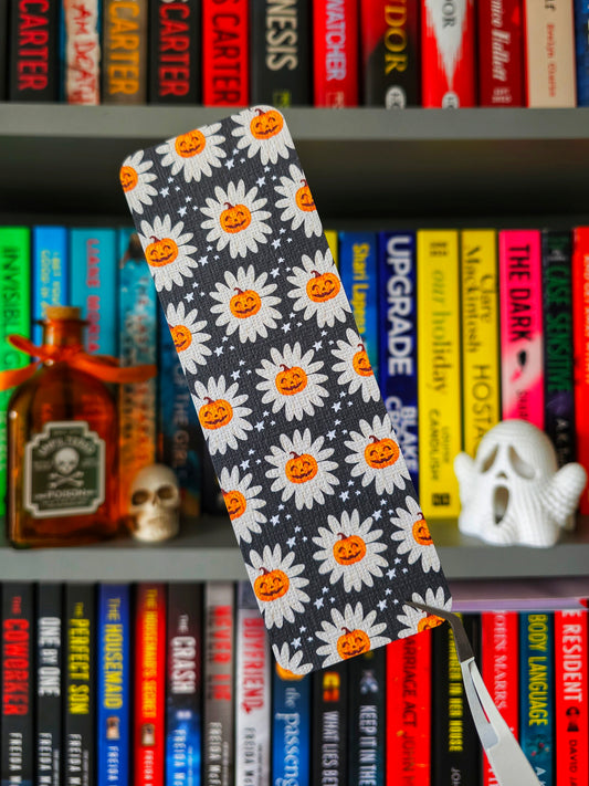 Spooky Blooms Halloween Bookmark