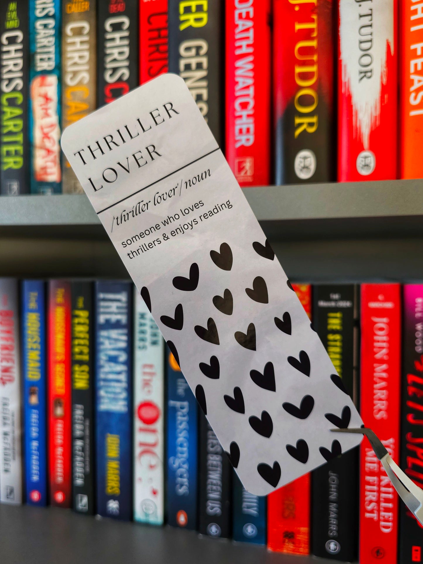 Thriller Lover Definition Bookmark