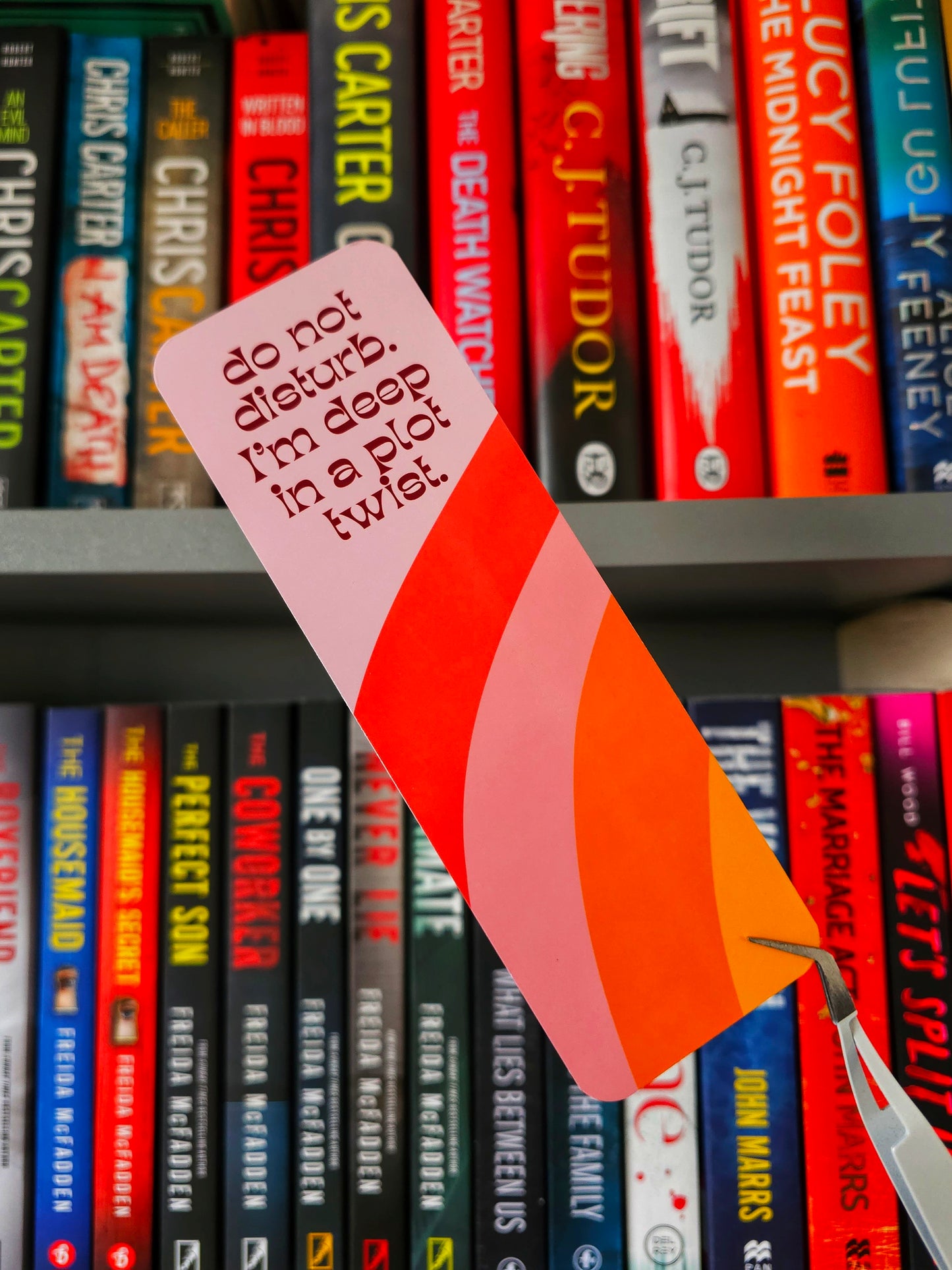 Do Not Disturb Plot Twist Bookmark