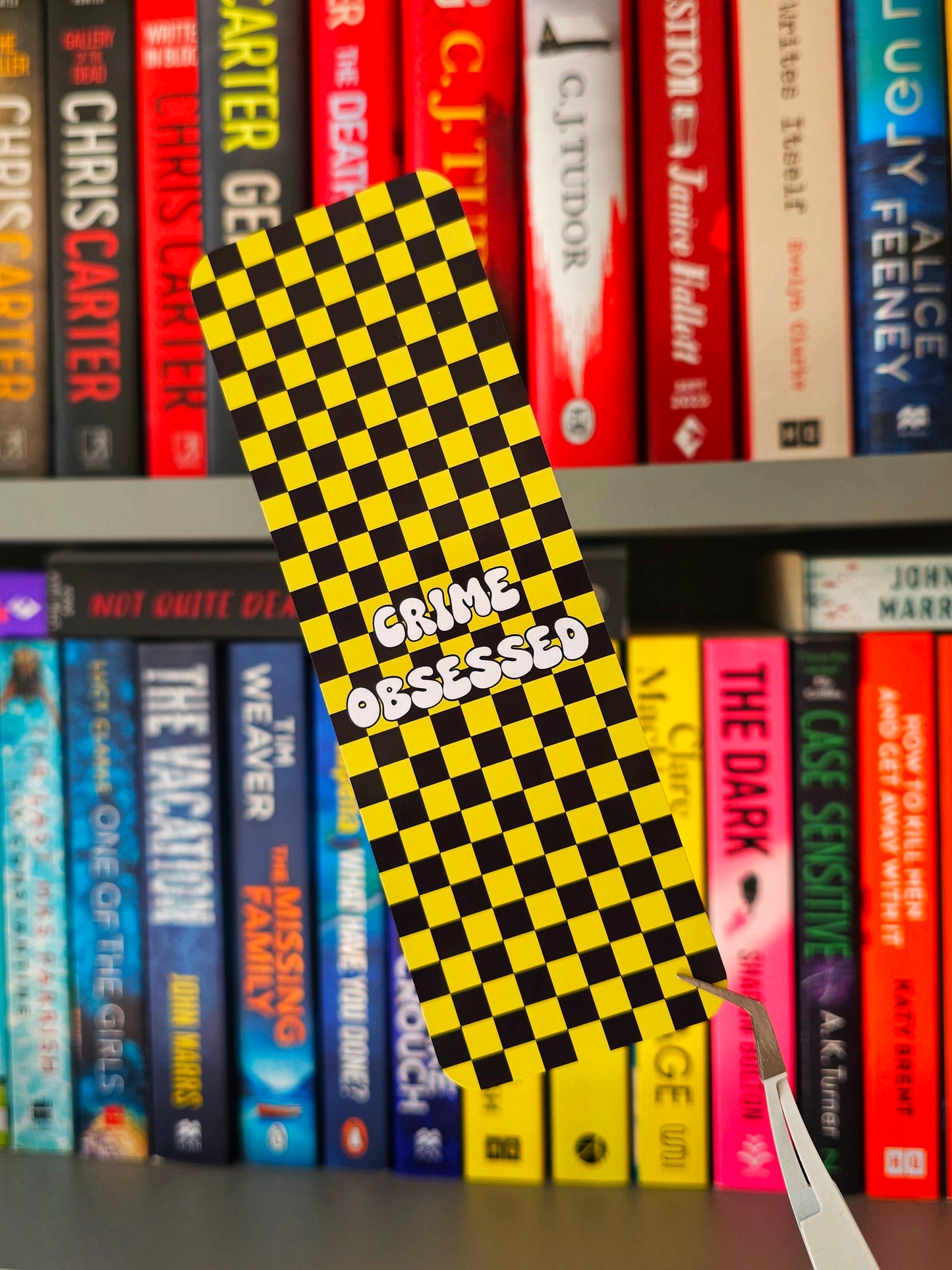 Crime Obsessed Bookmark