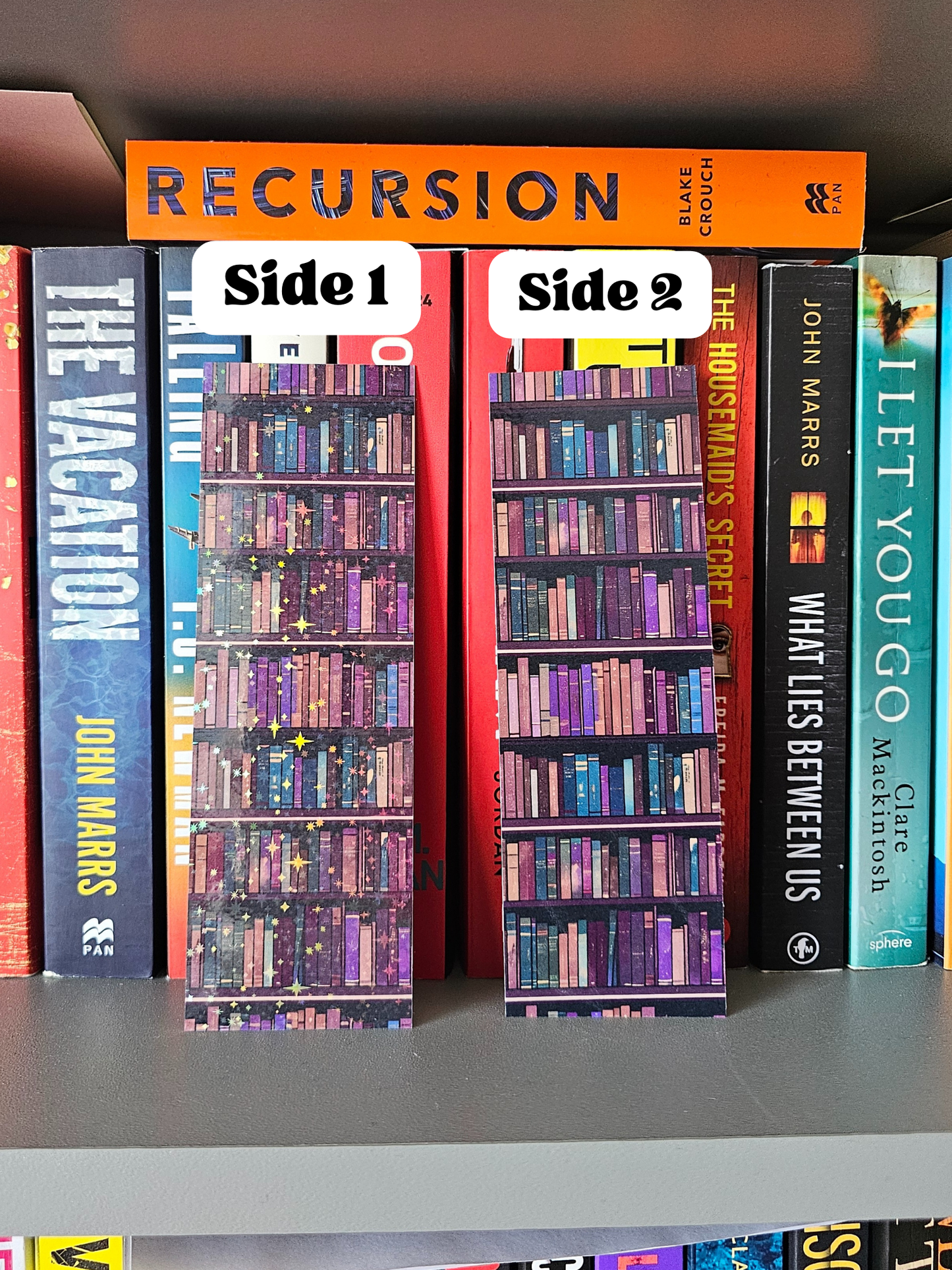 Magical Bookshelf Holographic Bookmark