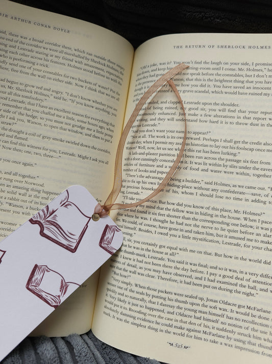 The Detective Silhouette Bookmark