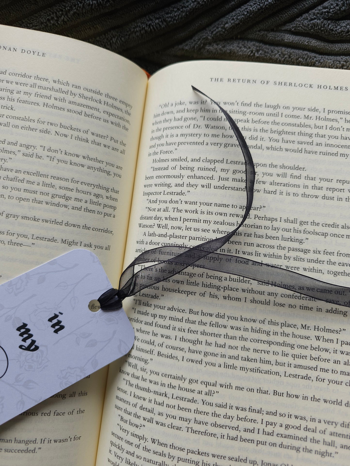 Thriller Era Gothic Bookmark