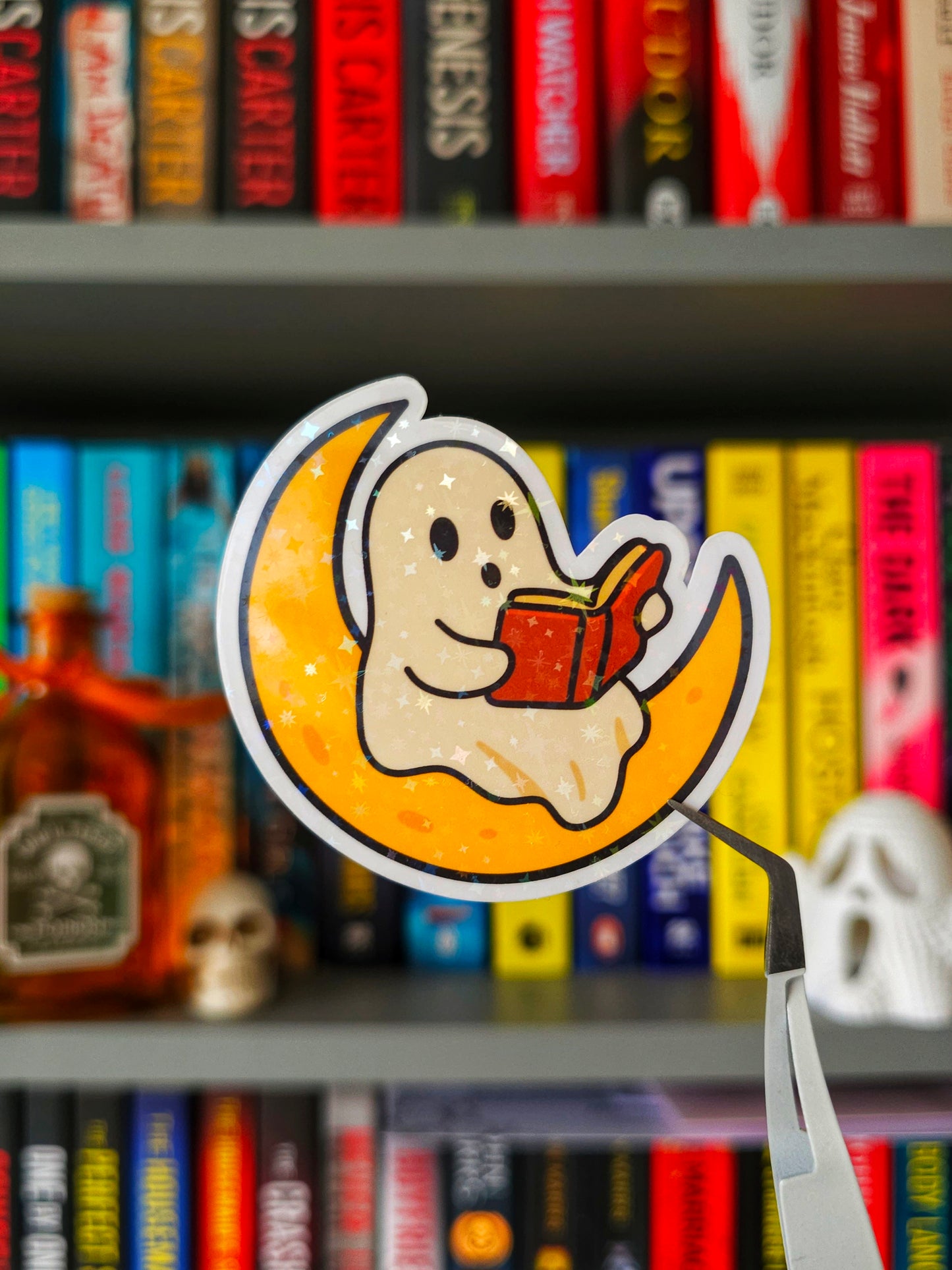 Moonlit Tales Halloween Vinyl Sticker