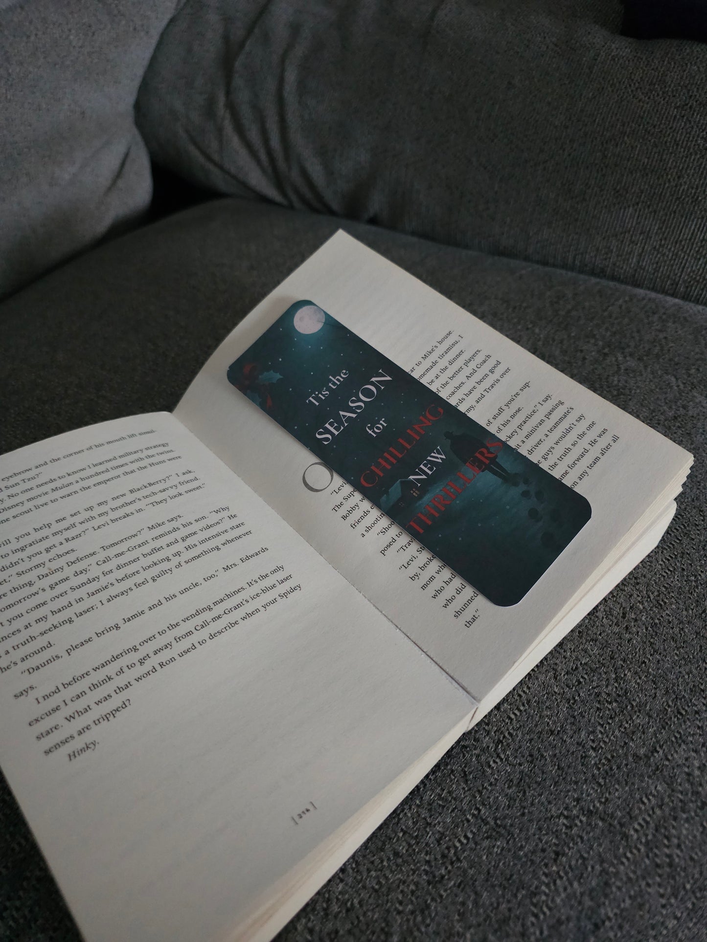 'Tis The Season For Chilling New Thrillers Bookmark