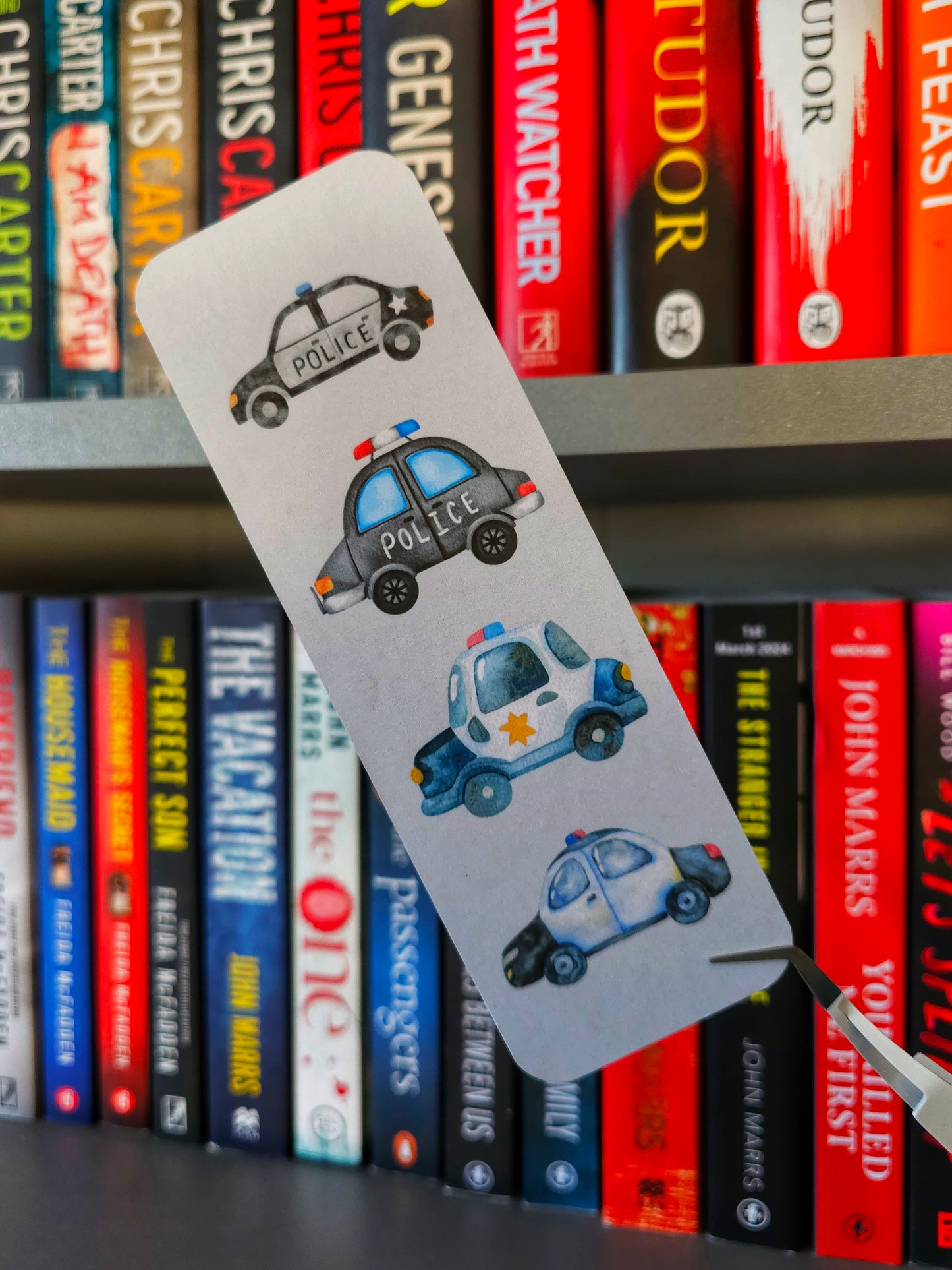 Police Cars Bookmark