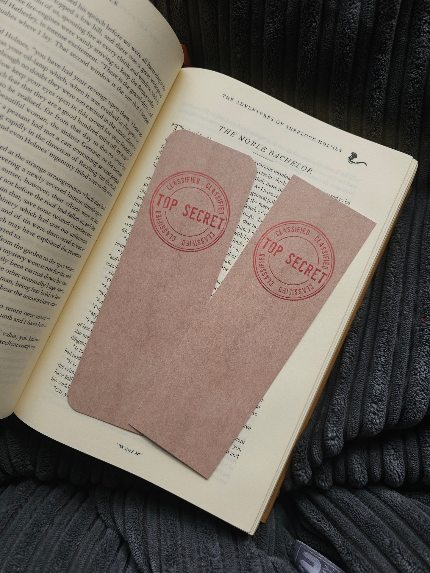 Top Secret Bookmark