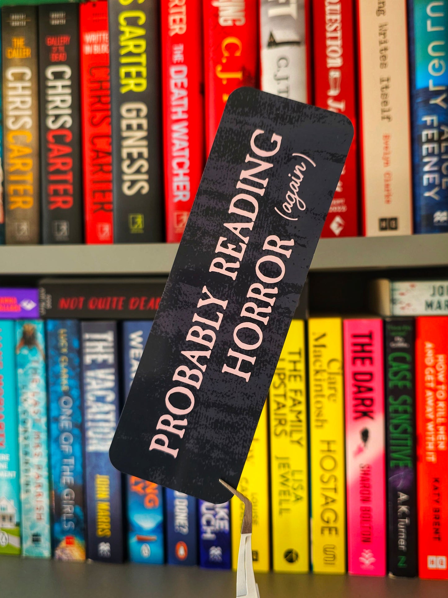 Probably Reading Again Genre Bookmarks