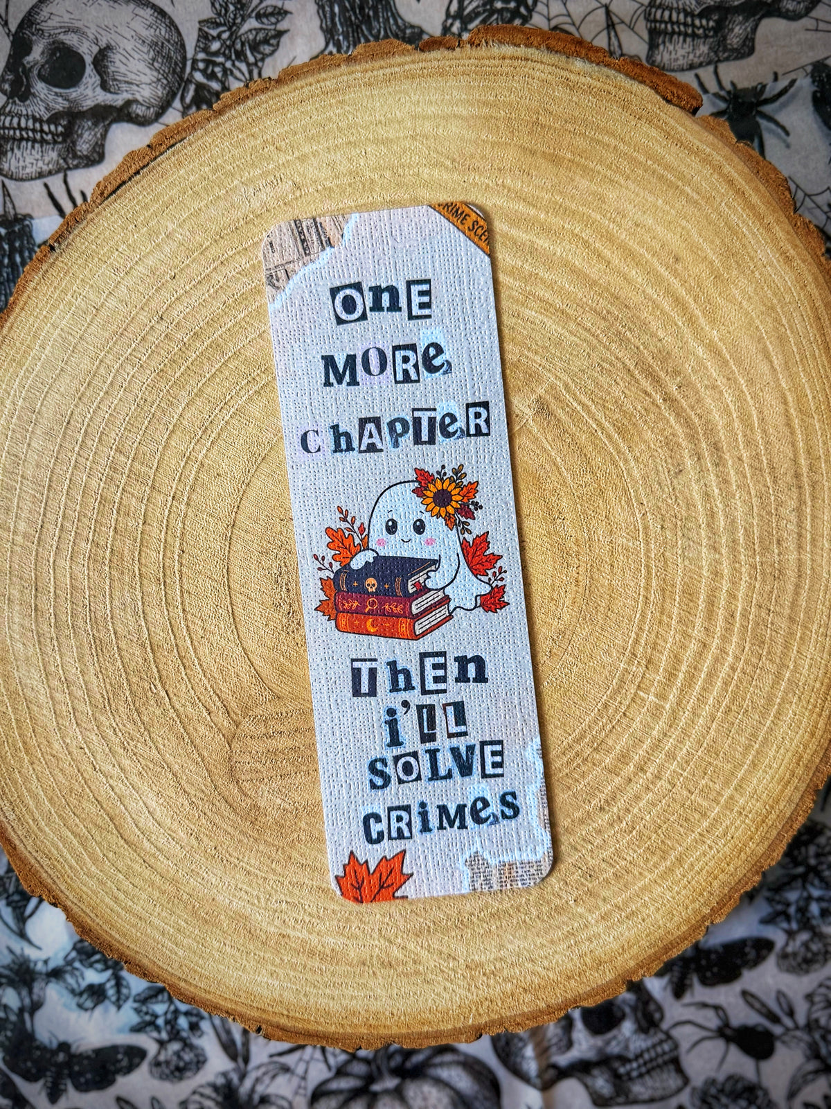 One More Chapter Autumn Alibis Bookmark
