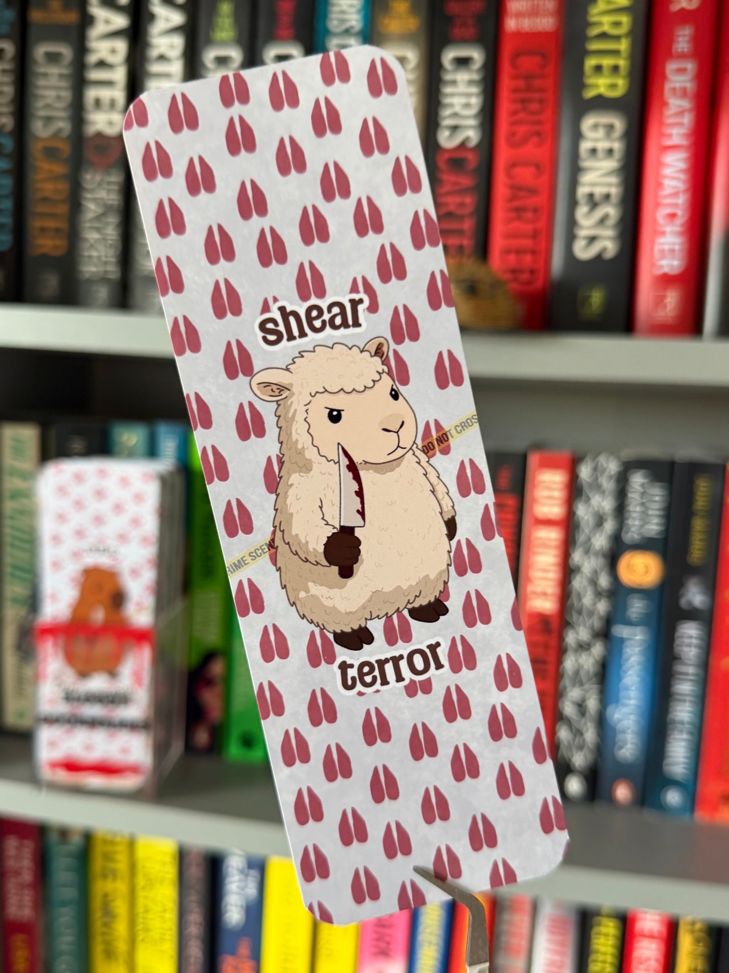 Shear Terror Bookmark