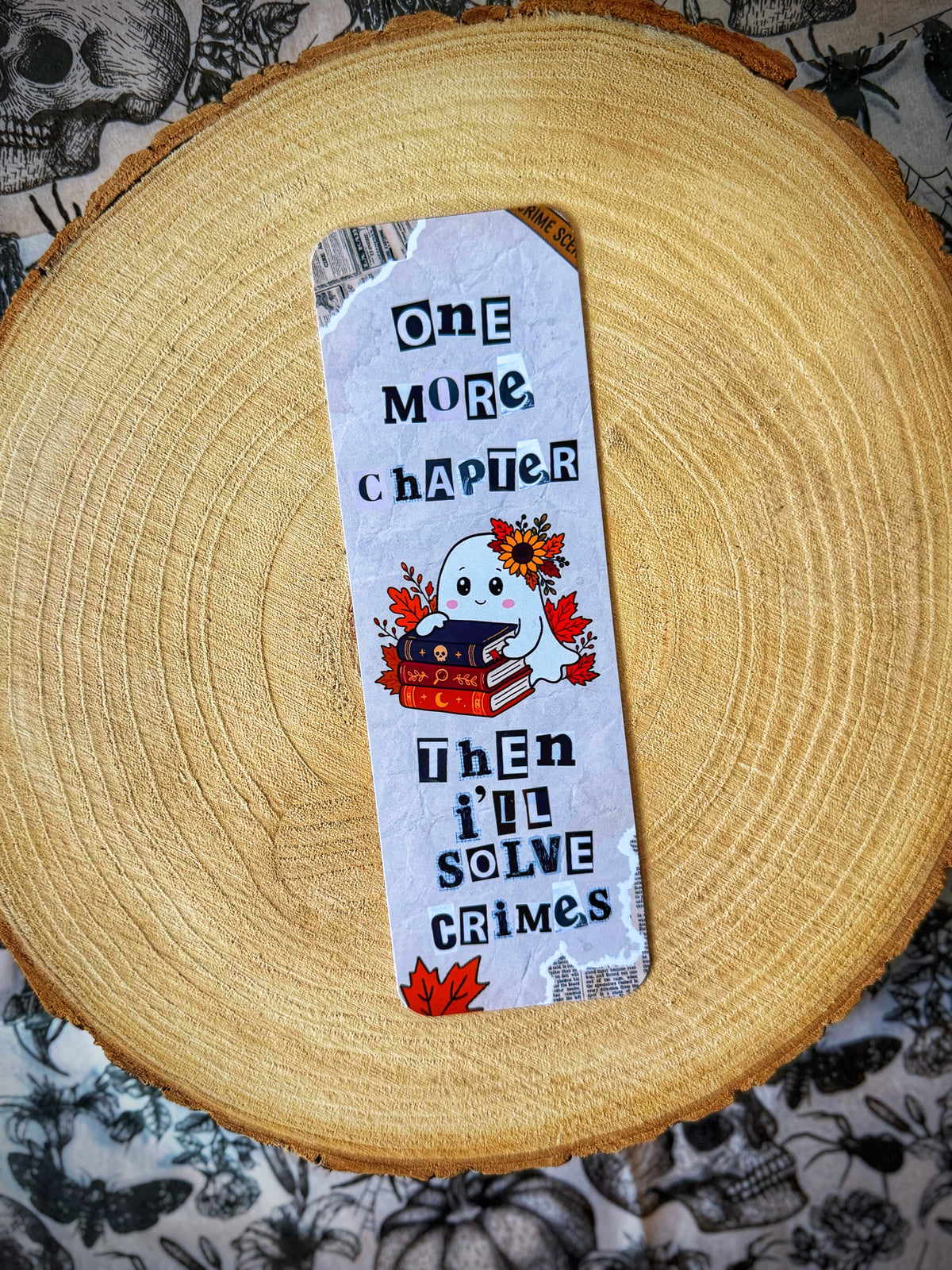One More Chapter Autumn Alibis Bookmark