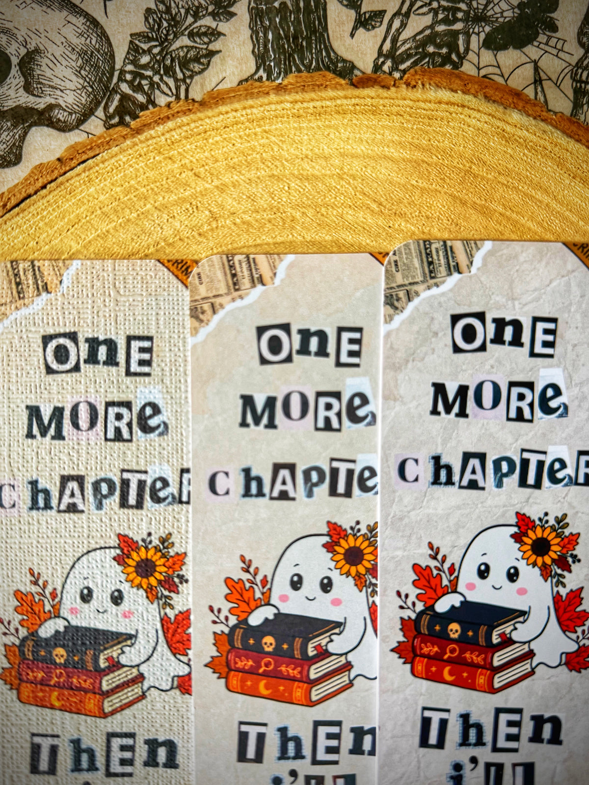 One More Chapter Autumn Alibis Bookmark