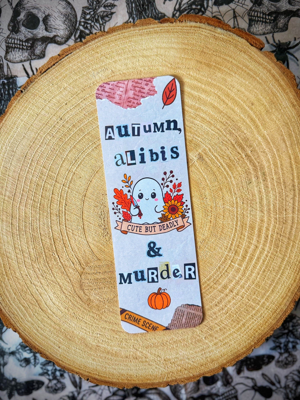 Autumn Alibis & Murder Bookmark