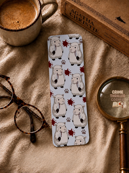 Killer Sheep Pattern Bookmark